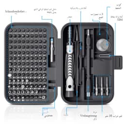 130 in 1 Precision Screwdriver Set Portable Hand Tool Kits Magnetic Bits Mine Small for Xiaomi Mobile Cell Phone PC Watch Repair