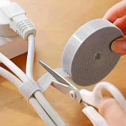1/3/5M Cable Organizer Cable Management Wire Winder Tape Earphone Mouse Cord Management Ties Protector For iPhone Xiaomi Samsung