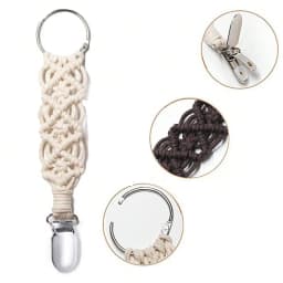 Fashion Woven Hat Clip, Bag Accessory Hat Fixing Clip, Travel Hat Clip, Multifunctional Luggage Clip, Bag Decoration, Hat Hanger