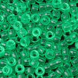 100pcs 200pcs 6x9mm Pony Beads Acrylic Large Hole Barrel Beads Solid Color Loose Spacer Beads DIY Handmade Beading Accessories