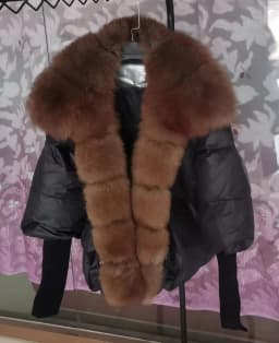 2026 New Autumn 90 Winter Goose Down Jacket Warm Women Coat Oversized Real Fox Fur Collar Thick Luxury Fashion Outerwear