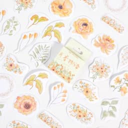 46 Pcs Autumn Forest Party Themed DIY Adhesive Stickers Pack for Decorative Albums Diaries Stick Labels Stationery