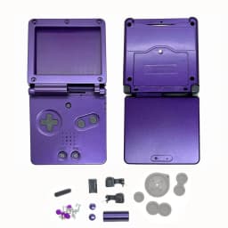 New Shell Case for GBASP Housing GBA SP Shell with Buttons Sets Replacement for Gameboy Advance SP Game Accessories