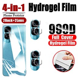 Hydrogel Film for Honor 90 Lite 70 80 90 Pro Plus Screen Protectors Camera Lens Soft Tempered Glass for Huawei Honor 90lite
