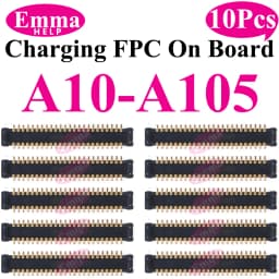 10pcs Charging Connector FPC For Samsung S25 S24 S23 S26 A15 A12 A72 A73 A05S A51 A71 A54 Motherboard FPC Connector 78Pin