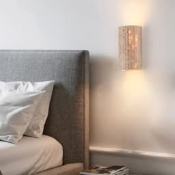 Yellow Travertine Stone Wall Mounted Lamp for Shop Restaurant Cafe Indoor Outdoor Decoration Sconce Light Background House