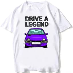 2026 New Drive A Legend Twingo Late Halogen Model Sport Car T-Shirt Boy White Tees Man's Clothing Summer Casual T Shirt