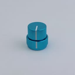 1 Piece Aluminum Dual Concentric Control Konb For Electric Bass Available In Five Colors