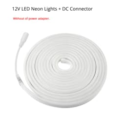 6mm Flexible LED Neon Strip Light With Power Adapter Touch Dimmer Hand Sweep PIR Motion Sensor Switch Set