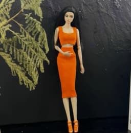 BBIKG552 New style Toy accessories gift pretty clothes for your BB FR 1/6 scale dolls