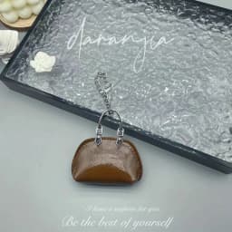 Mini Small Bag Exquisite Bag Pendant Chain Shell Bag Keychain Crossbody Bag Decoration Creative Gift DIY Women Bag Accessarie
