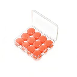 12Pcs Silicone Sleep Earplugs for Noise Reduction and Ear Protection Reusable Earplugs That Can Be Molded Suitable for Swimming