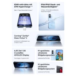 Xiaomi Redmi Note 17 Pro 5g Global Version 6.83" 120Hz Amoled Display 8340 Mah Snapdragon 6S Gen 4 67W Hypercharge 50Mp Ois Camera Ip68 Waterproof 5g Smartphone Dual Sim
