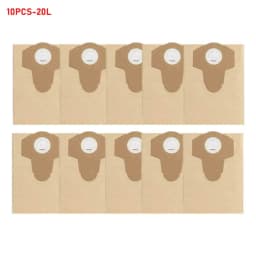 5/10 PCS 20L 30L Dust Collection Bag For Einhell BT-VC1250S/BT-VC1250/TC-VC 18/20 Li S-Solo Wet And Dry Vacuum Filter Bag