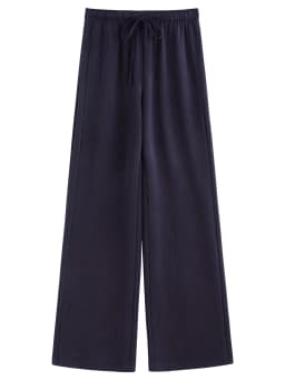 DUSHU 2026 Summer Women's Adjustable Length Draping Textured Casual Pants - Soft Flow Trousers for Daily and Summer Wear