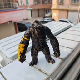 2024 New Godzilla VS King Kong Action Anime Figurie Large Godzilla King Ghidorah Soft Glue Monster Doll Model Ornaments Toys