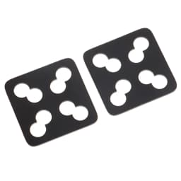 2 PCS 8-shaped Hole Connection Parallel Buckle Fixing Buckle Supports 8/9/12/14 Cm Chassis Cooling Fan