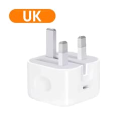 UK USB C Charger Charge PD 20W Foldable Type C Fast Charging Travel Wall Charger Power Adapter For iPhone 17 16 15 Pro Max