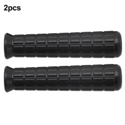 2 X Wheelbarrow Handles 30/32mm Wheelbarrow Universal Handles Round Tubes Black Replacement Handles Plastic Trolley Handle