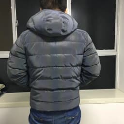 Colorful Reflective Jacket Men Winter Coat Warm Hooded Parka Dazzling Night Glows Rainproof Windbreaker Younger Cotton Coats