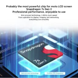 Global Rom Lenovo Motorola G100 Snapdragon 7s Gen2 LPDDR4X 6.72inch 2400*1080 LCD Screen 120HZ TypeC 30W Charging 2.4GHz Phone