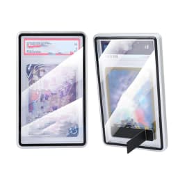 Aluminum Alloy Multicolor Trading Card Protect Metal Case with Stand, For PSA BGS Graded Card Slab Display, For PTCG Collectors