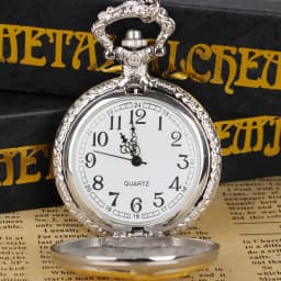 Hot Bronze Vintage Eagle Quartz Pocket Watch Simulated Pendant Necklace Fob Chain Is The Best Gift For Women And Men