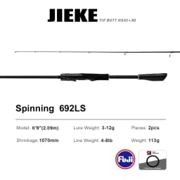 PURELURE GRUPLA Spinning Casting Rod High Carbon Universal Long Throwing Fishing Rod in FUJI Accessories Fast