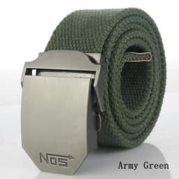 Tactical Thick 38mm Wide Canvas Belt for Men Casual Wide Automatic Belt Fashion Jeans Accessory Unisex