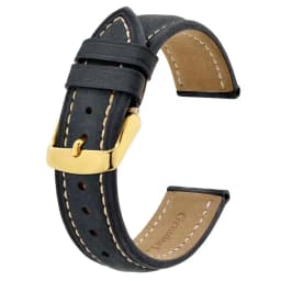 BISONSTRAP Geniune Leather Watch Strap 14mm 17mm 18mm 19mm 20mm 21mm 22mm 23mm 24mm Replacement Bracelet for Men Women Watchband