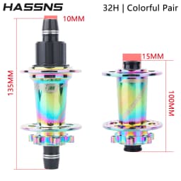 HASSNS Noisy Cube Pro 7 Freehub MTB Rear Hub 32 Holes Dirt Jump Bike Hub Changes Bicycle Cube 15*100/10*135MM Cycling Bushings