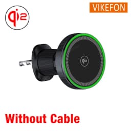Qi2 2 in 1 Magnetic Wireless Charger Car Air Outlet Phone Mount for iPhone 16 15 14 13 Pro Max Apple Watch Fast Charging Station