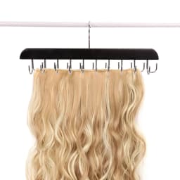 1Pcs Double-Sided Hanging Hair Racks Organizers And Storage For Hair Styling Display & Storage Wig Stand Hair Extension Holder
