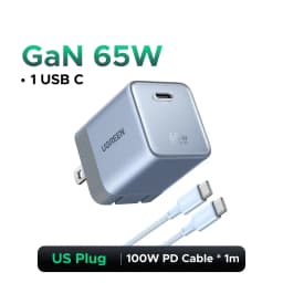 【Ultra Mini】UGREEN Nexode Air 65W 45W GaN Charger PD3.0 QC4.0 PPS For Macbook Pro Laptop iPhone 17 16 Samsung S26 iPad Tablet
