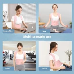 Back Brace and Posture Corrector for Women and Men Adjustable and Lightweight Straightener for Scoliosis Hunchback Correction