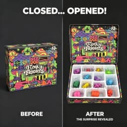 NeeDoh 2026 Calendar Halloween Advent Calendar 24 Days, Spooky Squishy Slow Rise Stress Relief Toys Countdown Gift Box