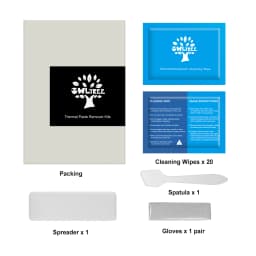 New Thermal Paste Remover No Impurities Thermal Compound Cleaning Wipes for CPU GPU heatsink Thermal Paste (20 Pieces)