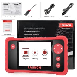 2026 LAUNCH X431 CRP123 V2.0 OBD2 Scanner Engine/ABS/SRS/Transmission Diagnostic Scan Tool ,3 Reset Automotive tools