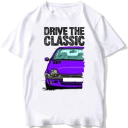 2026 New Drive A Legend Twingo Late Halogen Model Sport Car T-Shirt Boy White Tees Man's Clothing Summer Casual T Shirt