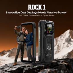 Blackview ROCK 1 Rugged Smartphone, Android 16, 24GB(8+16GB Expand) RAM 256GB ROM, 6.56" HD+ IPS Display, 15000mAh Large Battery, Underwater Camera, IP68 IP69K, Helio G81, Wi‑Fi 5 BT 5.0, NFC