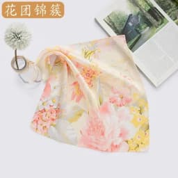 1pc Natural 35cm Pure Silk Mans Pocket Square Handkerchief 100% Mulberry Silk Pocket Towel Hand Hanjin Sudaria