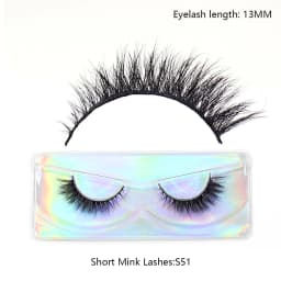 Half Lashes Strip Eyelashes Natural Soft Wispy False Eyelashes Natural Mink Lashes For Daily Makeup Eyelash Extension Fake Lashe