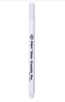 Erasable Fabric Marker Pen for Cross-Stitch Sewing Tools – Can Be Used with Water-Soluble Ink Pens for Embroidery