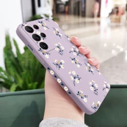Nice Flowers Phone Case For Samsung Galaxy S25 FE S24 S23 S22 S21 S20 S10 Ultra Plus Note 20 Ultra 10 9 Plus Cover