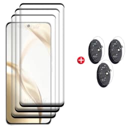 6-in-1 For Honor 200 Glass For Honor 200 Tempered Glass HD 9H Full Curved Cover Screen Protetor For Huawei Honor 200 Lens Glass