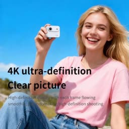 Action Camera Recorder Flip Screen 4K HD Ultra Clear Recording VLOG Anti Shake 143 ° Wide-angle Helmet Outdoor Mini Cam