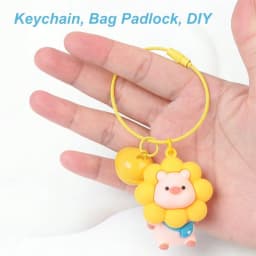 10-piece Stainless Steel Wire Travel Backpack Keychain Luggage Tag Bag Ring Wire Braided Keychain Luggage Tag Ring Tag Holder