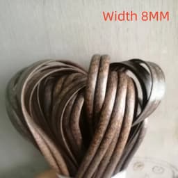 10 Meters PE Wood Color PE Flat Gradient Synthetic Rattan Material Weaving Plastic Cane For Outdoor Chair Table Basket