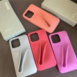 Hot‑Trend Rhode Lip Gloss Holder Cover for iPhone 11‑17, Anti‑Drop 3D Design Thick Silicone Single Shell Phone Accessory