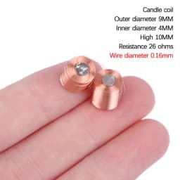 1PC Pure Copper Magnetic Levitation Coil 9*10MM Cylindrical Copper Coil Electromagnetic Accessories